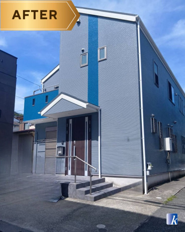 神奈川県横須賀市O様邸【関西ペイント】外壁塗装施工後 神奈川県横須賀市O様邸【関西ペイント】外壁塗装施工後