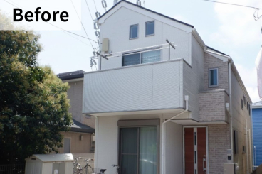神奈川県横浜市泉区 F様邸 【関西ペイント】外壁塗装施工前