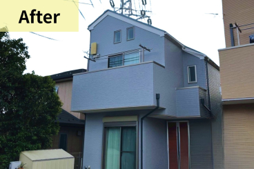 神奈川県横浜市泉区 F様邸 【関西ペイント】外壁塗装施工後