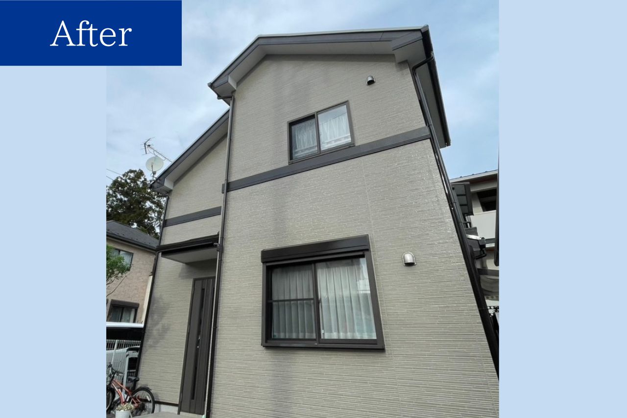 神奈川県横浜市緑区 O様邸 【関西ペイント】外壁塗装施工後 神奈川県横浜市緑区 O様邸 【関西ペイント】外壁塗装施工後