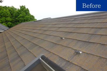 神奈川県横浜市緑区 O様邸 【関西ペイント】屋根塗装施工前 神奈川県横浜市緑区 O様邸 【関西ペイント】屋根塗装施工前