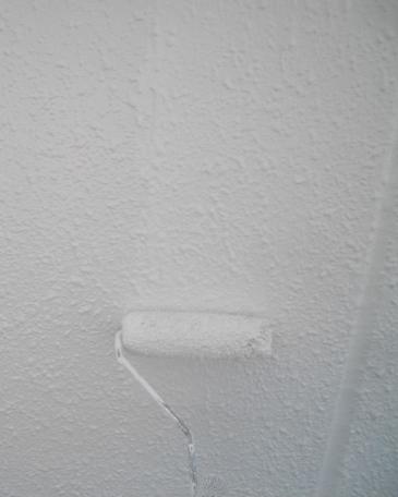 神奈川県川崎市 I様集合住宅 【関西ペイント】外壁塗装の上塗り工程 神奈川県川崎市 I様集合住宅 【関西ペイント】外壁塗装の上塗り工程