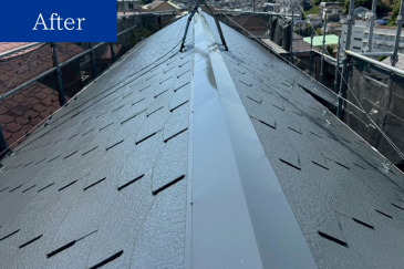 神奈川県横浜市緑区 S様邸 【関西ペイント】屋根塗装施工後 神奈川県横浜市緑区 S様邸 【関西ペイント】屋根塗装施工後