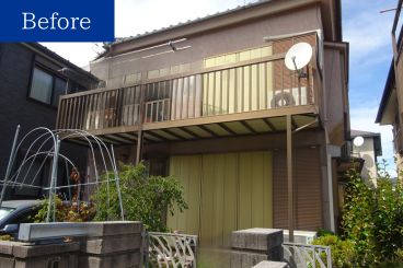神奈川県横浜市泉区 I様邸 【関西ペイント】外壁塗装施工前