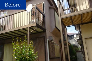 神奈川県横浜市泉区 I様邸 【関西ペイント】外壁塗装施工前