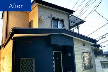 神奈川県横浜市旭区 H様邸 【関西ペイント】外壁塗装施工後