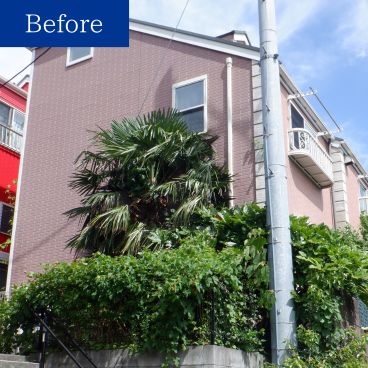 神奈川県横浜市中区 R様邸 【関西ペイント】外壁塗装施工前