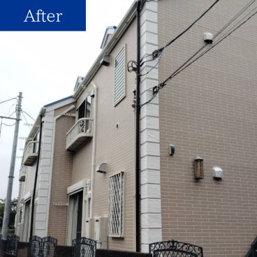 神奈川県横浜市中区 R様邸 【関西ペイント】外壁塗装施工後