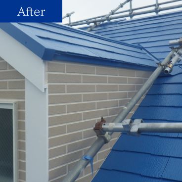 神奈川県川崎市 I様集合住宅 【関西ペイント】外壁塗装施工後