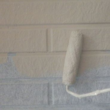 神奈川県横浜市中区 R様邸 【関西ペイント】外壁塗装の中塗り工程