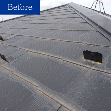 東京都江戸川区 I様邸 屋根塗装施工前 東京都江戸川区 I様邸 屋根塗装施工前