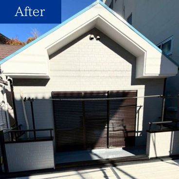 神奈川県横浜市神奈川区 O様邸 外壁塗装施工後