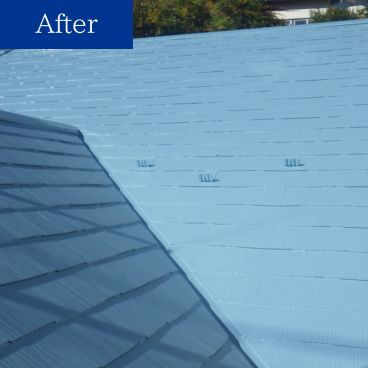 神奈川県横浜市神奈川区 O様邸 屋根塗装施工後