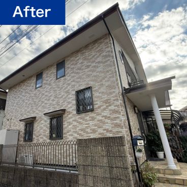 神奈川県小田原市 J様邸 外壁塗装施工後