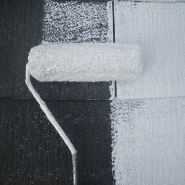 神奈川県横浜市中区 T様邸 屋根塗装の下塗り工程