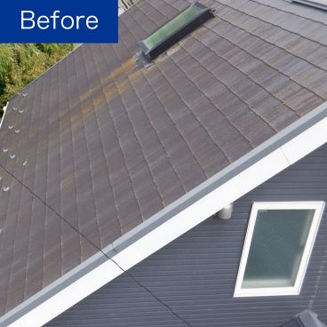 屋根塗装施工前（ビフォー）｜横浜市戸塚区 Y様邸