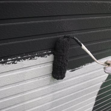 外壁の下・中塗り｜横浜市戸塚区 Y様邸