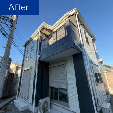 外壁塗装の施工後（アフター）｜横浜市緑区 T様邸