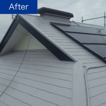 屋根塗装施工後(アフター)|横藤沢市 F様邸 屋根塗装施工後(アフター)|横藤沢市 F様邸