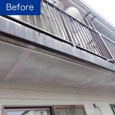 外壁塗装の施工前（ビフォー）｜東京都大田区 S様邸