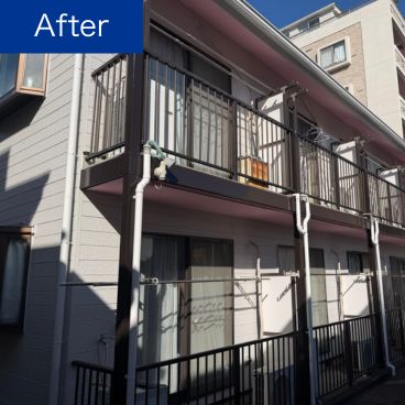 外壁塗装の施工後（アフター）｜東京都大田区 S様邸