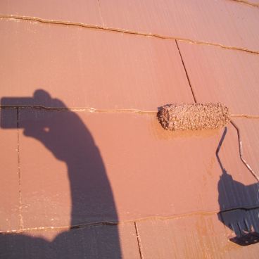 外壁の上塗り｜東京都大田区 S様邸