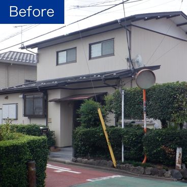 外壁塗装の施工前(ビフォー)|横浜市泉区 S様邸 外壁塗装の施工前(ビフォー)|横浜市泉区 S様邸