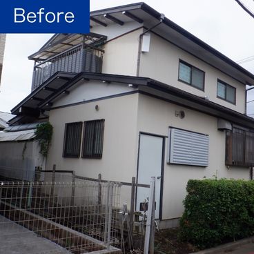 外壁塗装の施工前(ビフォー)|横浜市泉区 S様邸 外壁塗装の施工前(ビフォー)|横浜市泉区 S様邸