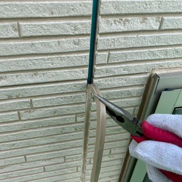 シーリング撤去作業|藤沢市 T様邸 シーリング撤去作業|藤沢市 T様邸