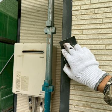 付帯部ケレン作業|藤沢市 T様邸 付帯部ケレン作業|藤沢市 T様邸