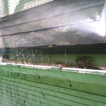 外壁塗装の高圧洗浄｜横浜市港南区 O様邸