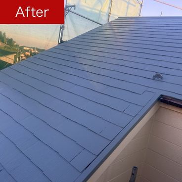 屋根塗装施工後（アフター）｜横浜市港北区 M様邸