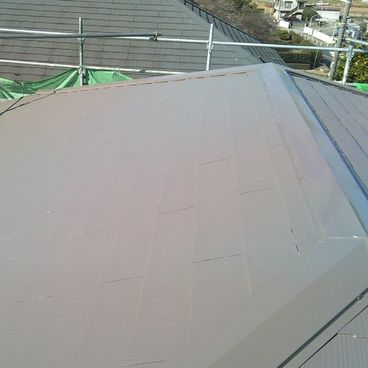 屋根塗装施工後（アフター）｜横浜市神奈川区 M様邸