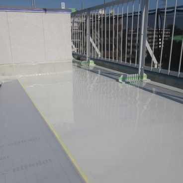 ウレタン防水材塗布|横浜市磯子区 O様邸 ウレタン防水材塗布|横浜市磯子区 O様邸