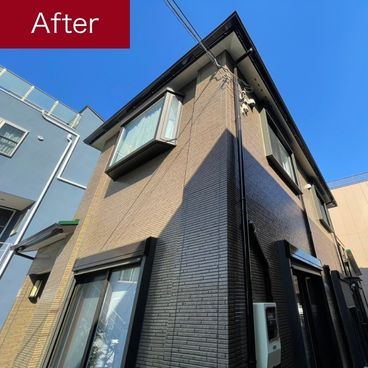 外壁塗装の施工後(アフター)|横浜市神奈川区 H様邸 外壁塗装の施工後(アフター)|横浜市神奈川区 H様邸