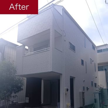 外壁塗装の施工後(アフター)|川崎市高津区 M様邸 外壁塗装の施工後(アフター)|川崎市高津区 M様邸