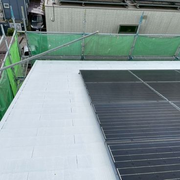 屋根塗装の下塗り｜横浜市旭区 I様邸