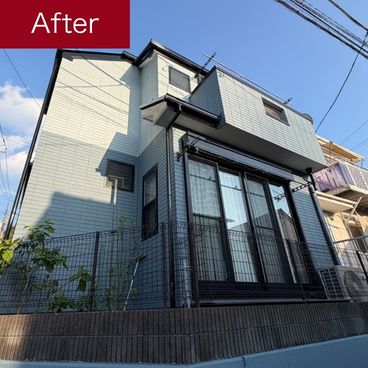 外壁塗装の施工後（アフター）｜横浜市旭区 T様邸