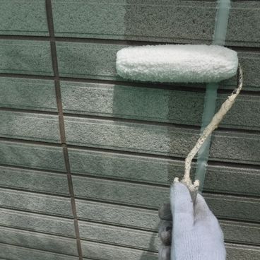 外壁の下塗り｜横浜市旭区 T様邸